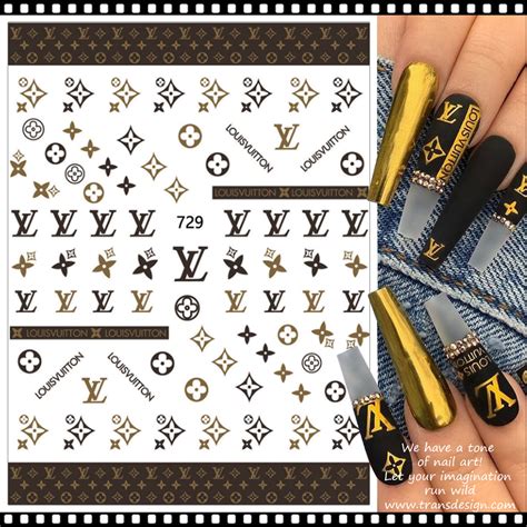 where can i buy louis vuitton nail tips|louis vuitton nail transfer foil.